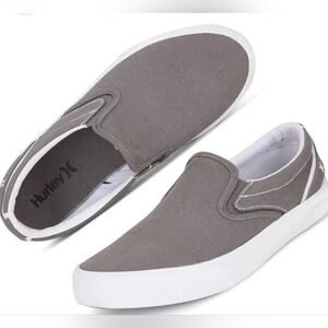 Hurley Men's Arli Slip On Canvas Shoes Size 9.5 NEW